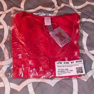 savage x fenty crop top NWT